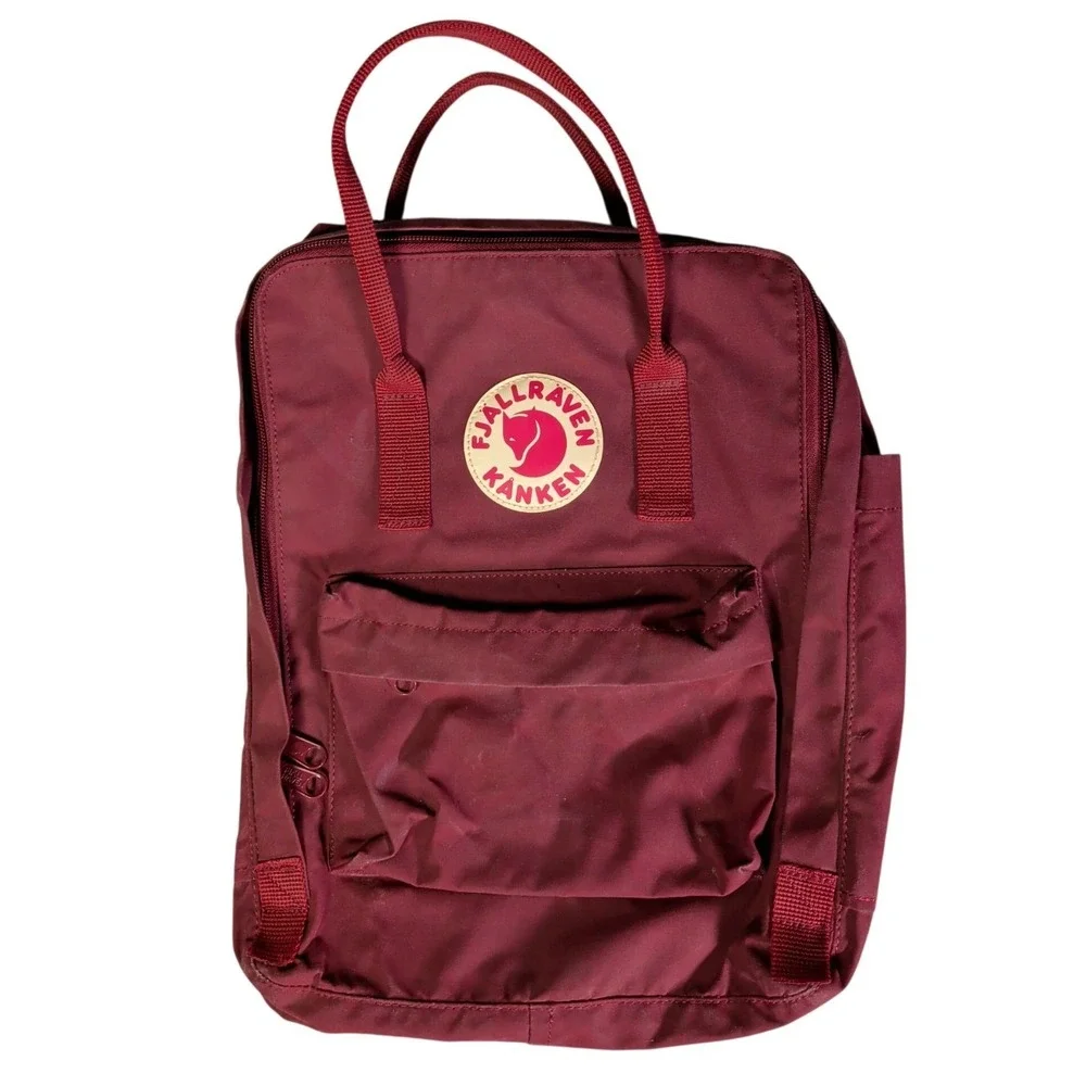 Fjallraven Kanken Backpack Original Red Bag